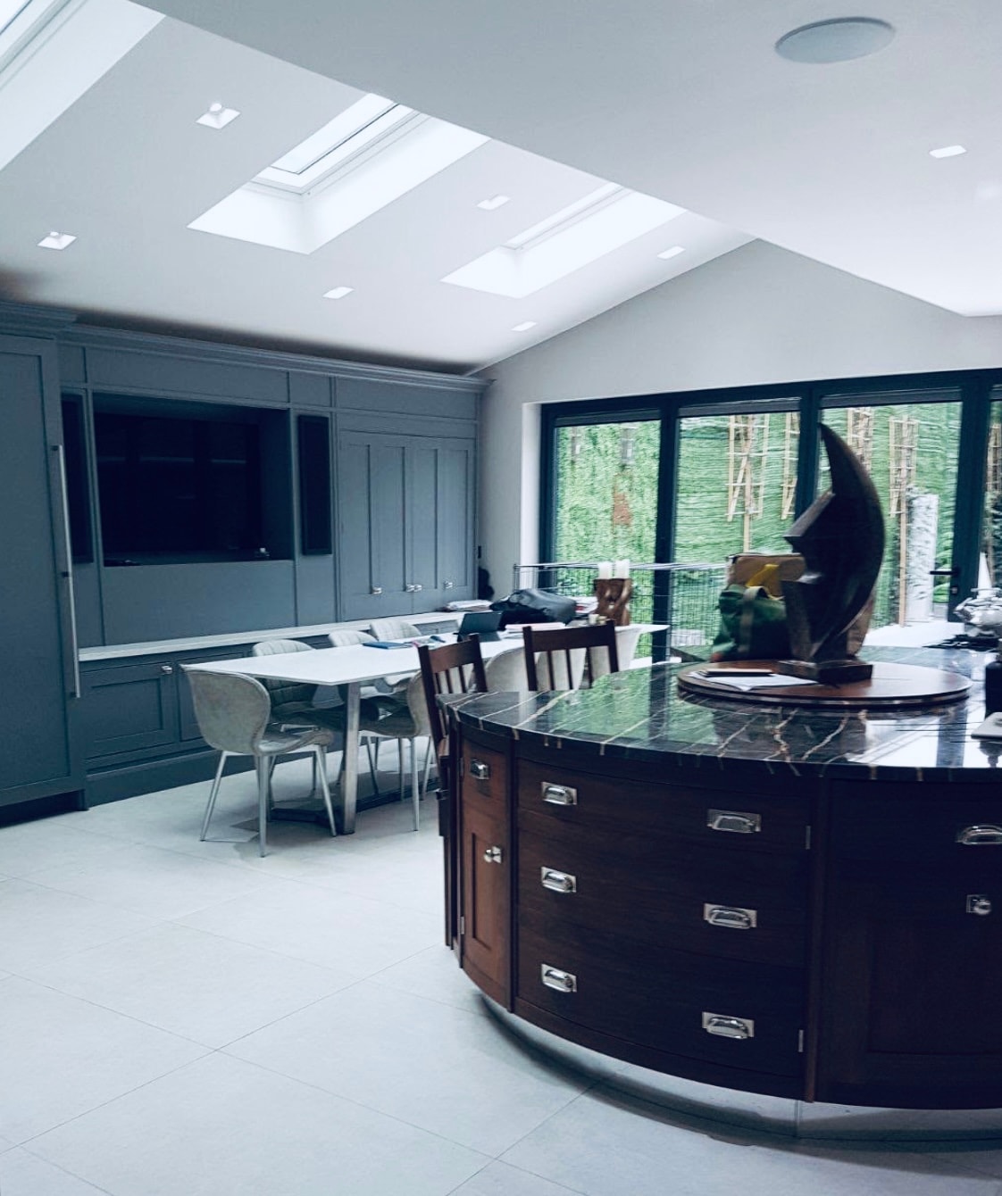 Living room extension in Islington